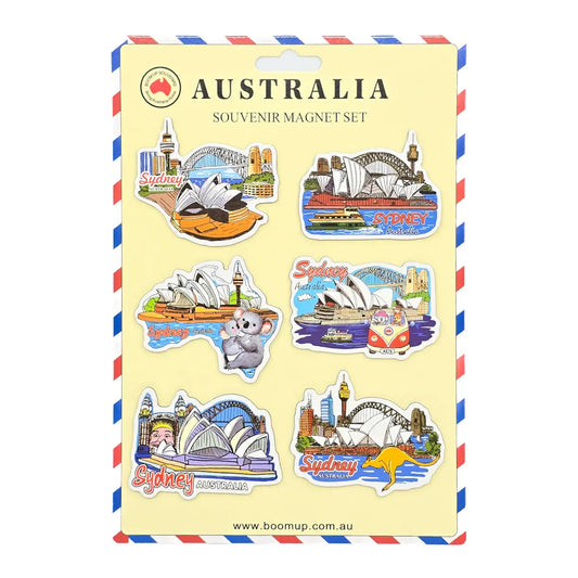 6-piece Sydney Magnet Pack - Allanson Souvenirs