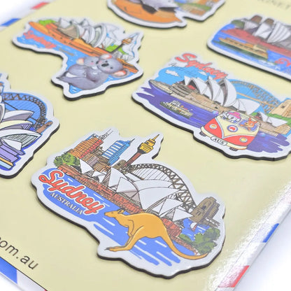 6-piece Sydney Magnet Pack - Allanson Souvenirs