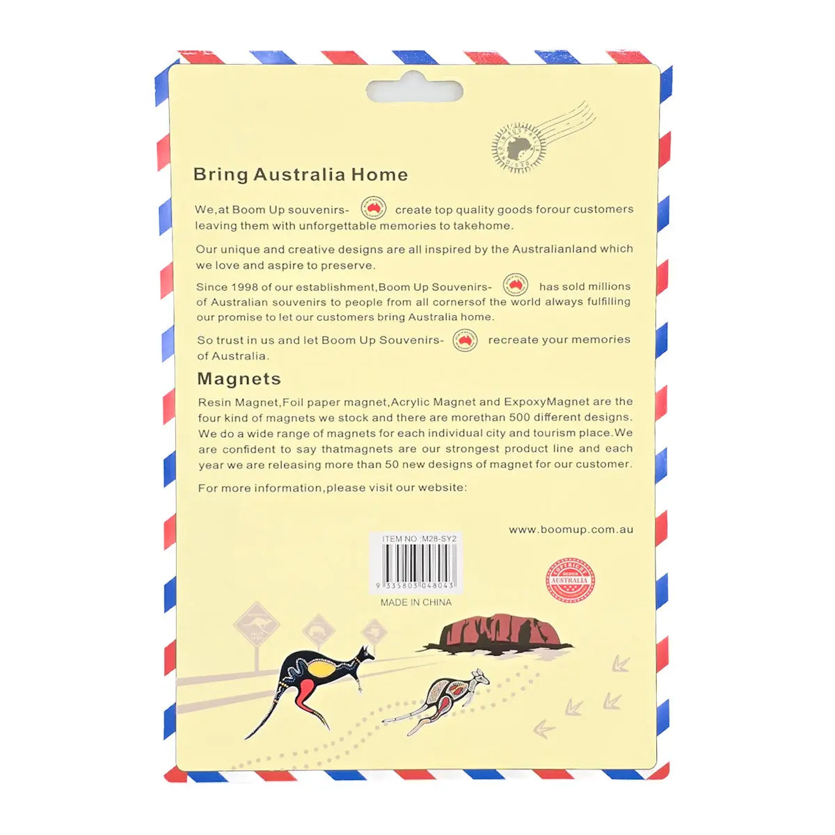 6-piece Sydney Magnet Pack - Allanson Souvenirs