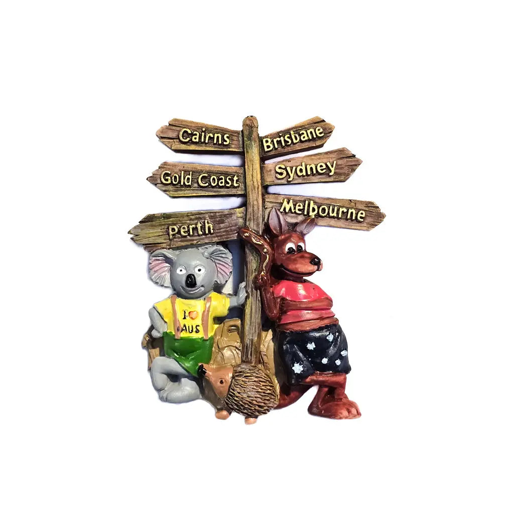 Canguro dell'Australia frigorifero magnete apribottiglie regalo souvenir, decorazione casa e cucina sricker magnetico. Australia frigorifero magnete 2