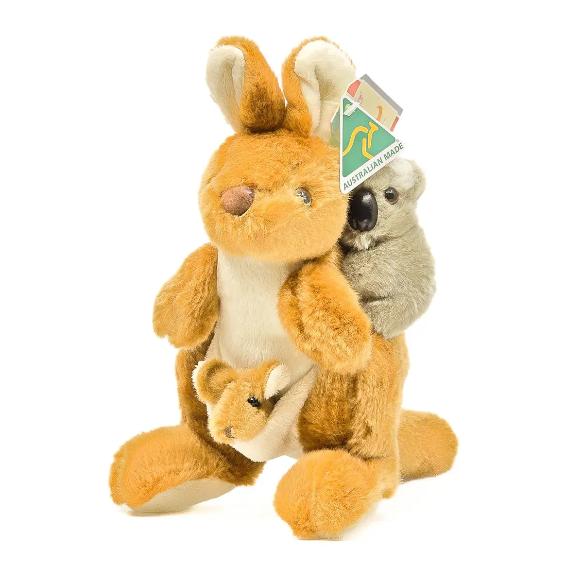 Australia Made Kangaroo with Koala - Allanson Souvenirs