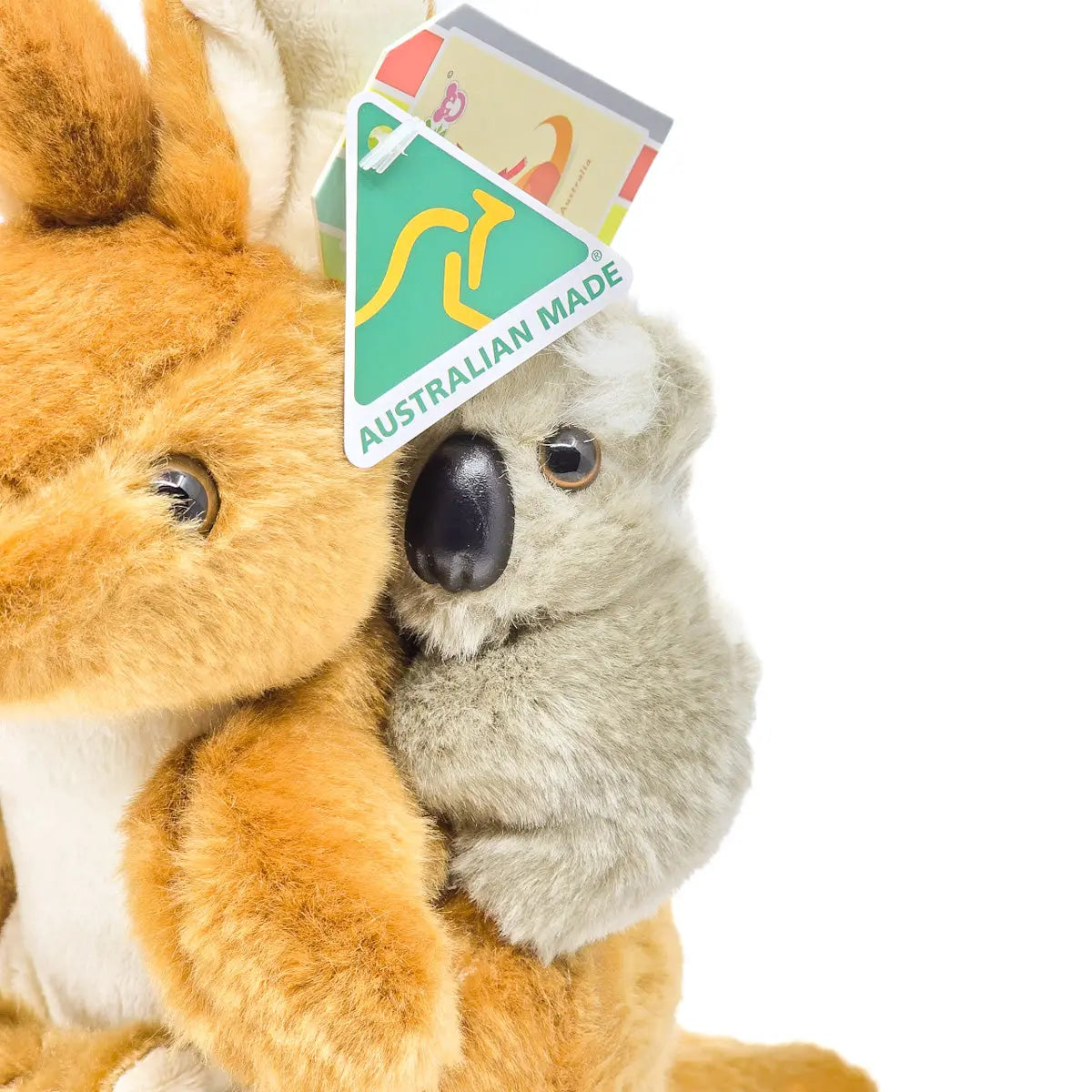 Australia Made Kangaroo with Koala - Allanson Souvenirs