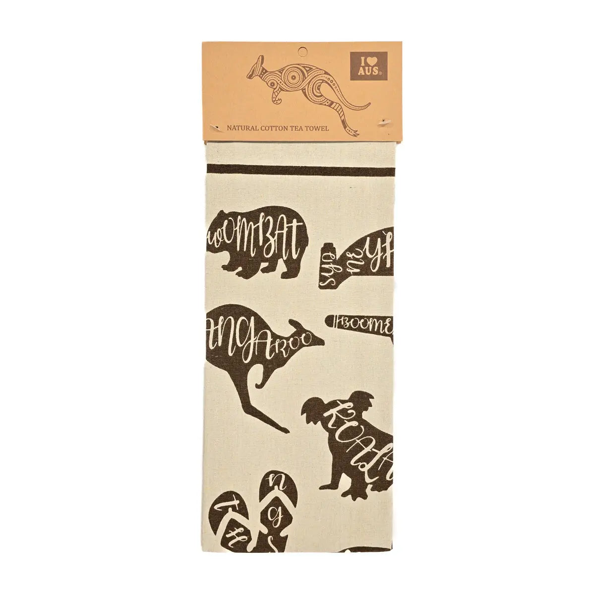 Australian Icons Tea Towel Allanson Souvenirs