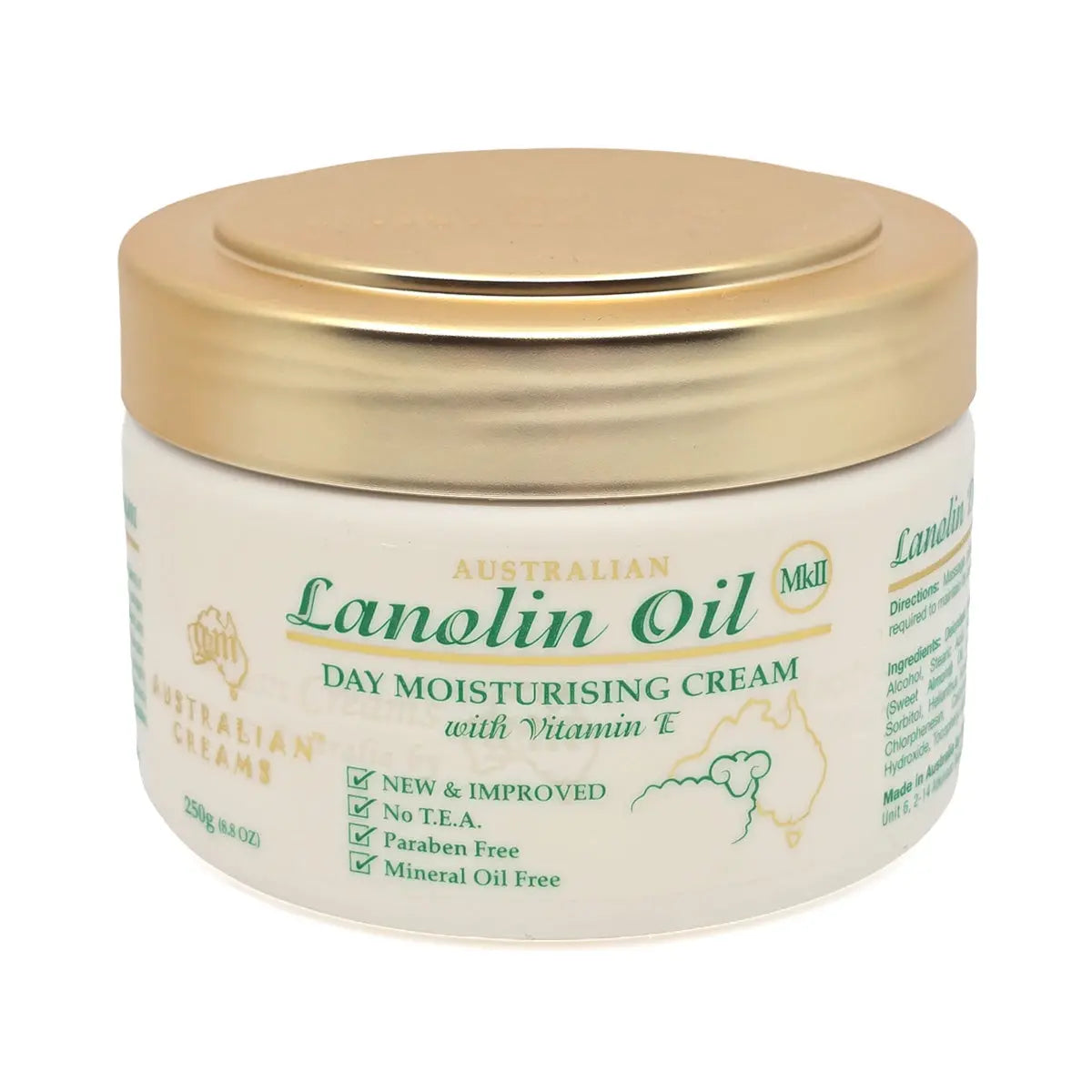 Australian Lanolin Moisturising Cream 250g - Allanson Souvenirs