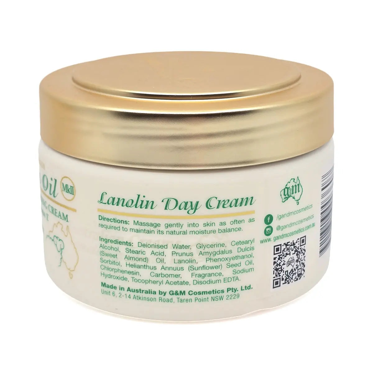 Australian Lanolin Moisturising Cream 250g - Allanson Souvenirs
