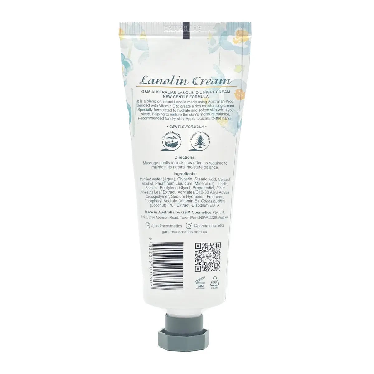 Australian Lanolin Night Cream 70mg - Allanson Souvenirs