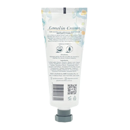Australian Lanolin Night Cream 70mg - Allanson Souvenirs