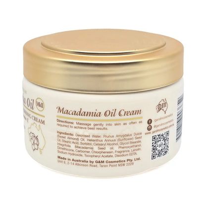 Australian Macadamia Oil Moisturising Cream 250g - Allanson Souvenirs