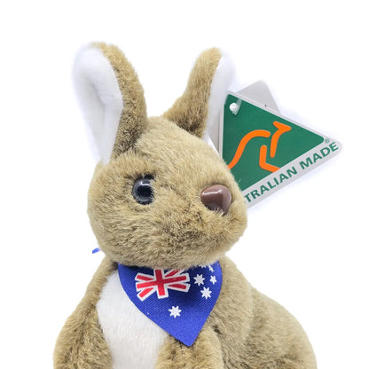 Australian Made 30cm Kangaroo With Joey - Allanson Souvenirs
