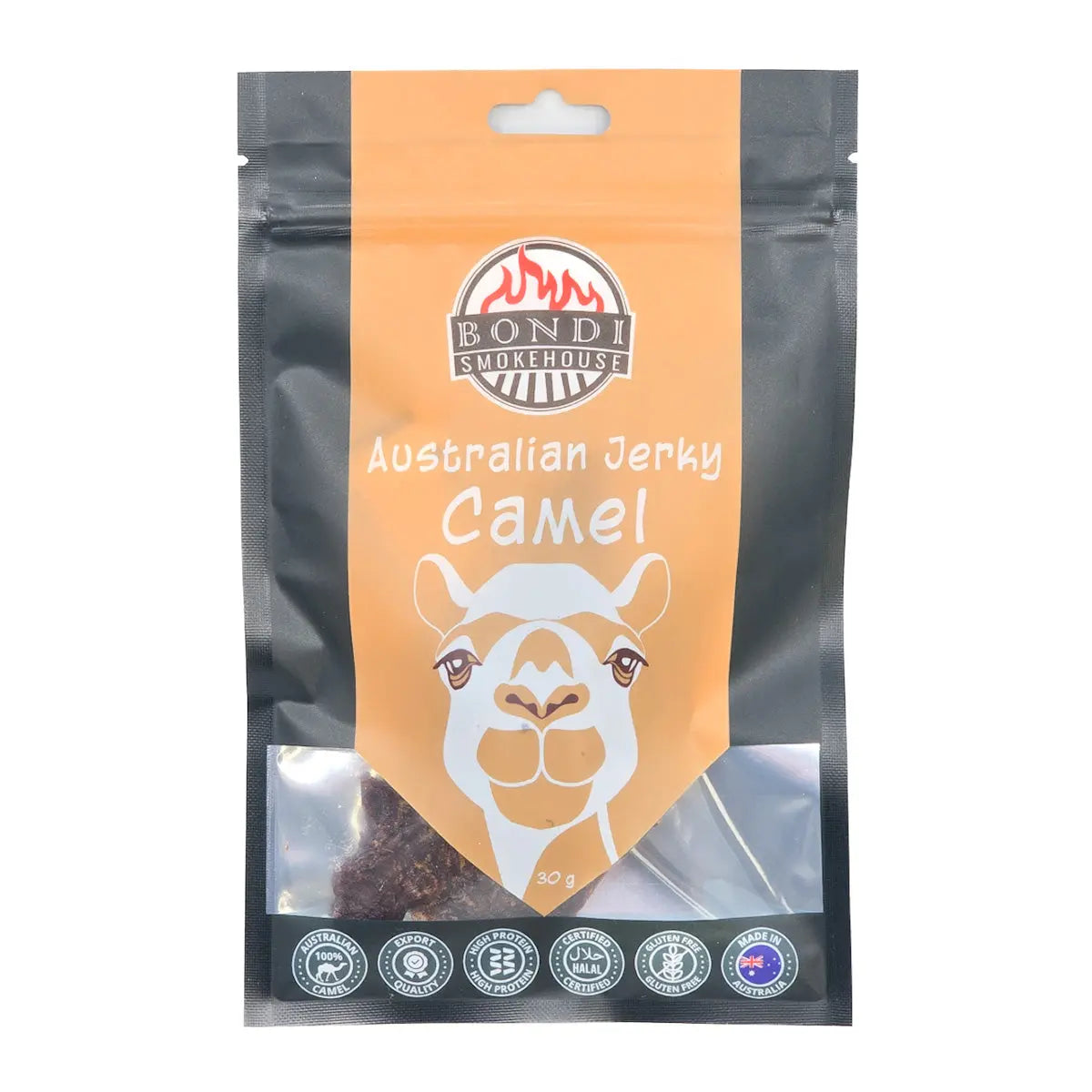 Australian Made Camel Jerky 30g - Allanson Souvenirs