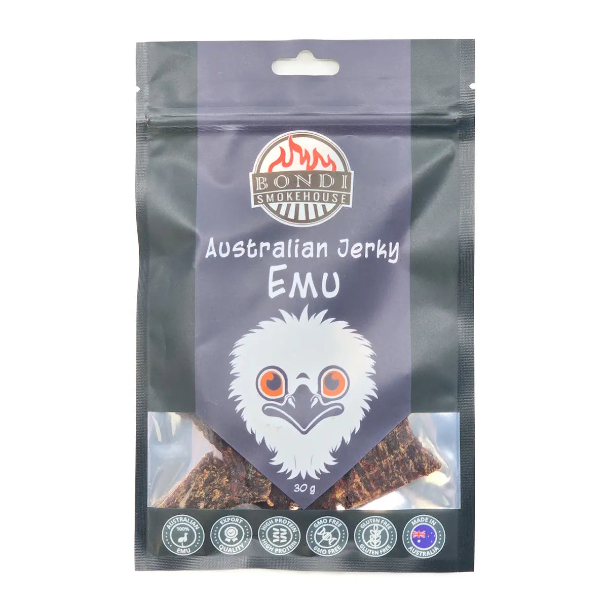 Australian Made Emu Jerky 30g - Allanson Souvenirs