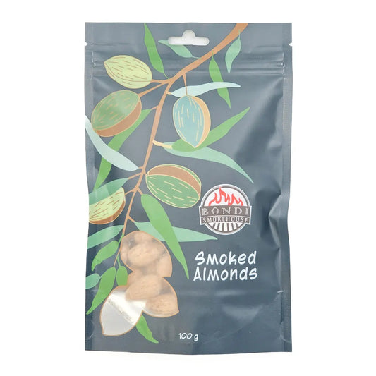 Australian Made Smoked Almonds 100g - Allanson Souvenirs