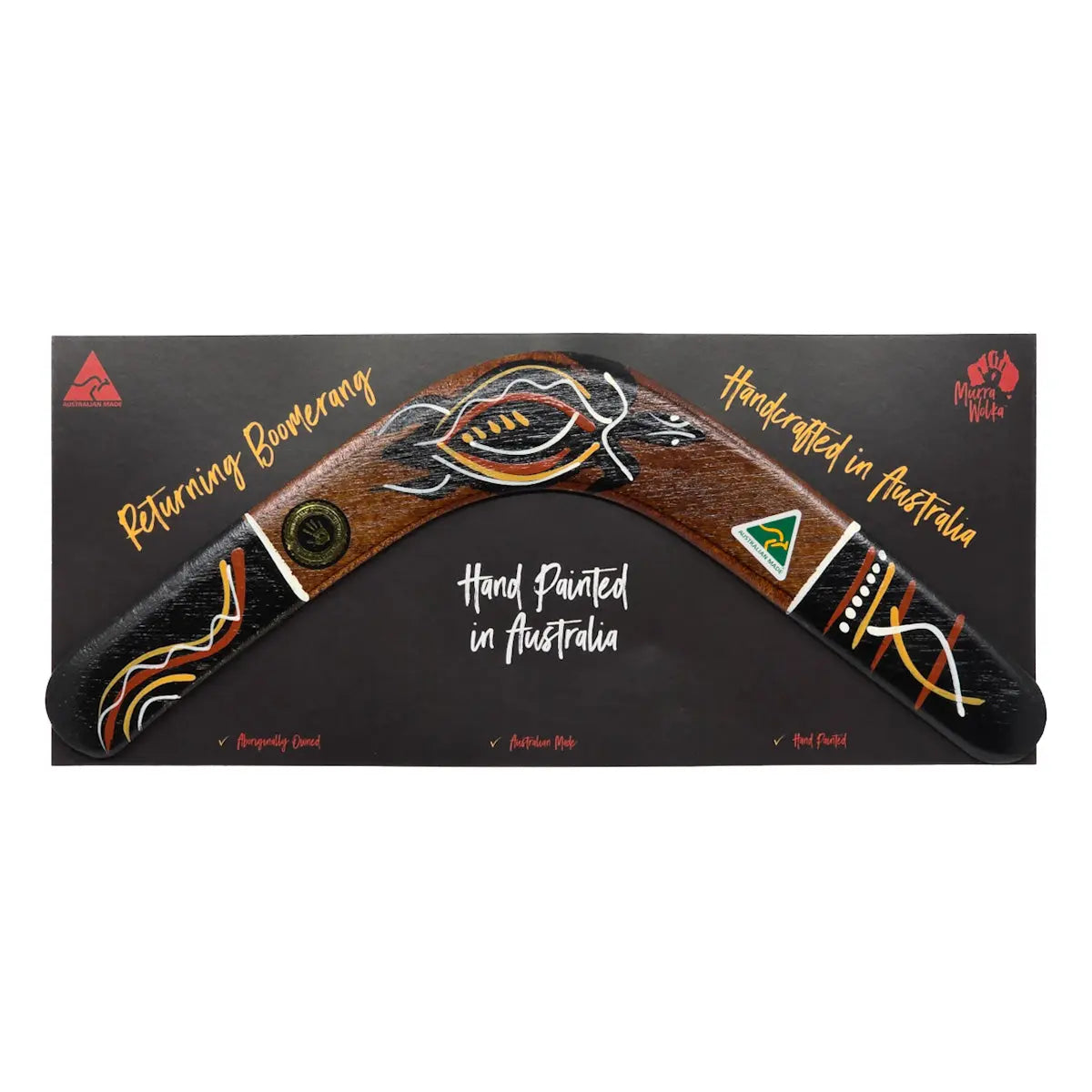 Australian Made Traditional Returning Boomerangs Allanson Souvenirs
