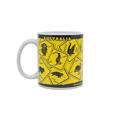 Australian Road Signs Coffee Mug - Allanson Souvenirs