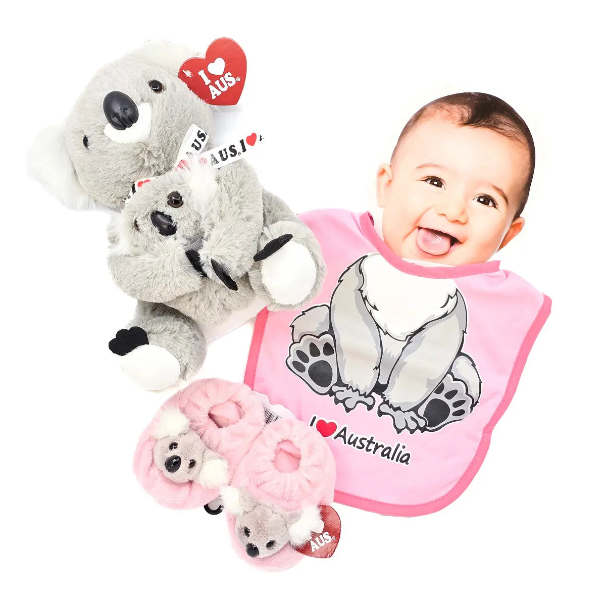 Koala Baby Gift Set Pink Allanson Souvenirs