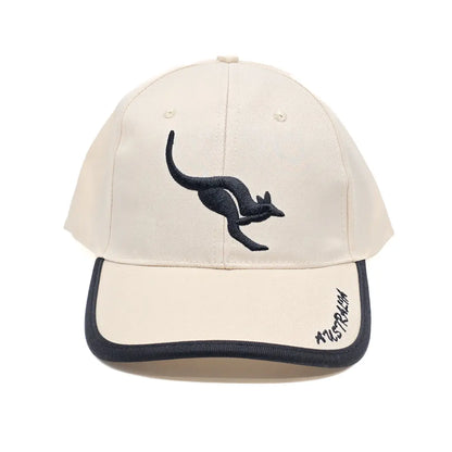 Beige Kangaroo Lightweight Baseball Cap - Allanson Souvenirs
