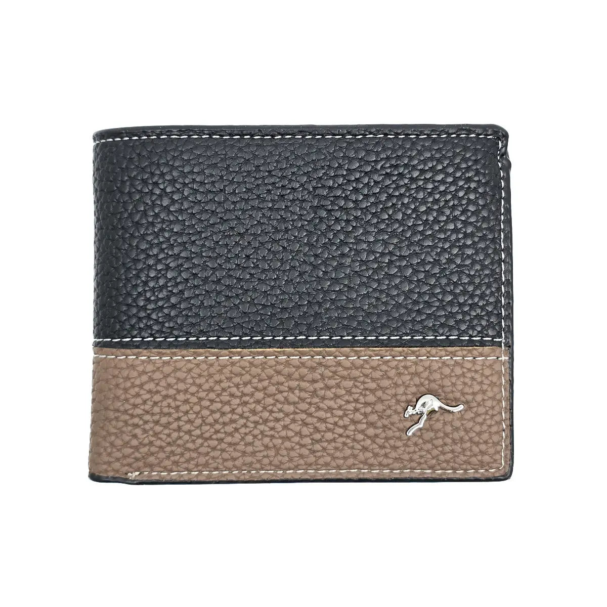 Black Two Tone Mens Wallet - Allanson Souvenirs 1
