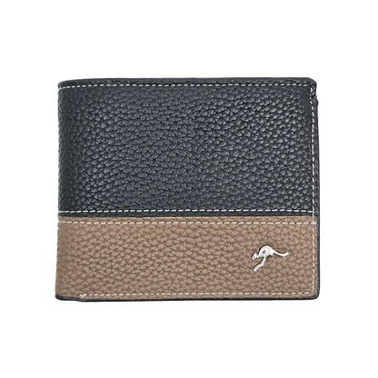 Black Two Tone Mens Wallet - Allanson Souvenirs 1