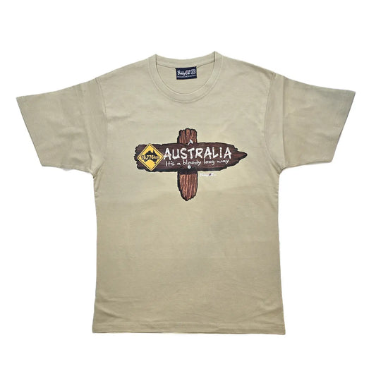 Bloody Long Way Adult T-Shirt - Allanson Souvenirs