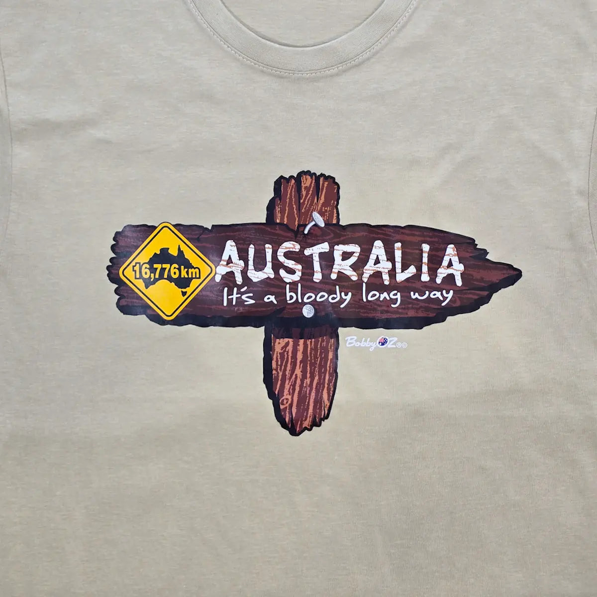 Bloody Long Way Adult T-Shirt - Allanson Souvenirs