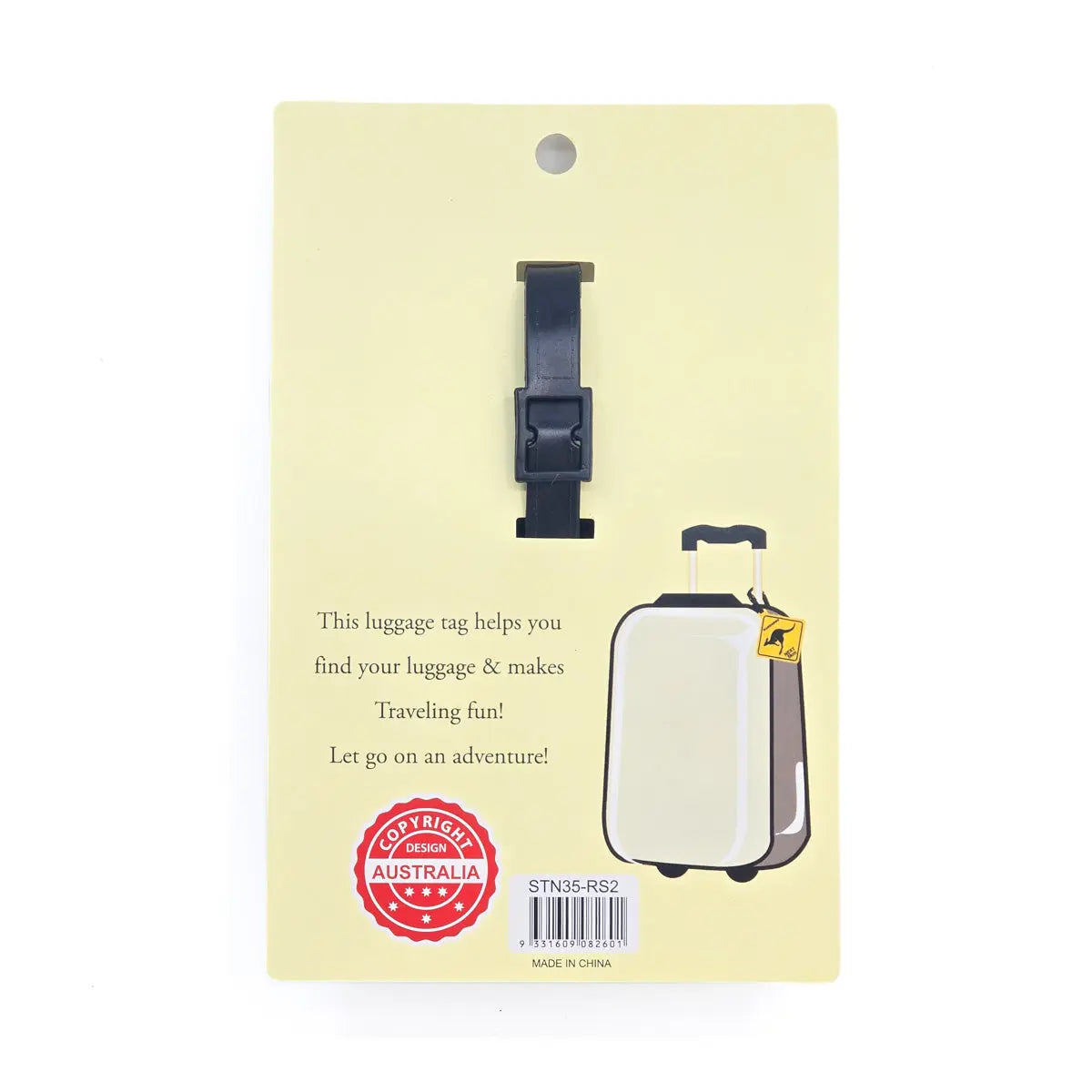 Bloody Long Way Luggage Tags Allanson Souvenirs