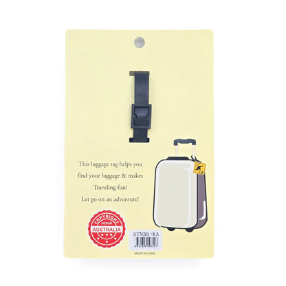 Boxing Kangaroo Luggage Tags Allanson Souvenirs