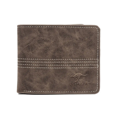 Brown Suede Mens Wallet - Allanson Souvenirs