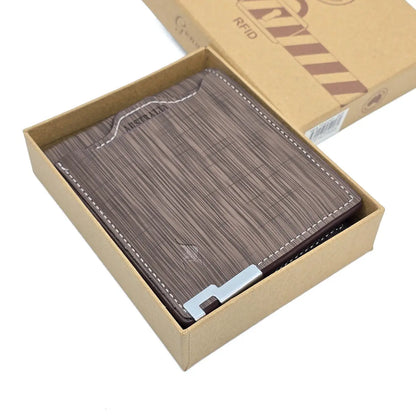 Brown RFID Card Sleeve Mens Wallet - Allanson Souvenirs