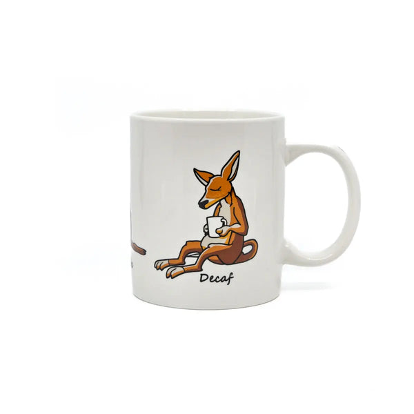 Caffeinated Kangaroo Coffee Mug | Aussie Gifts | Allanson Souvenirs
