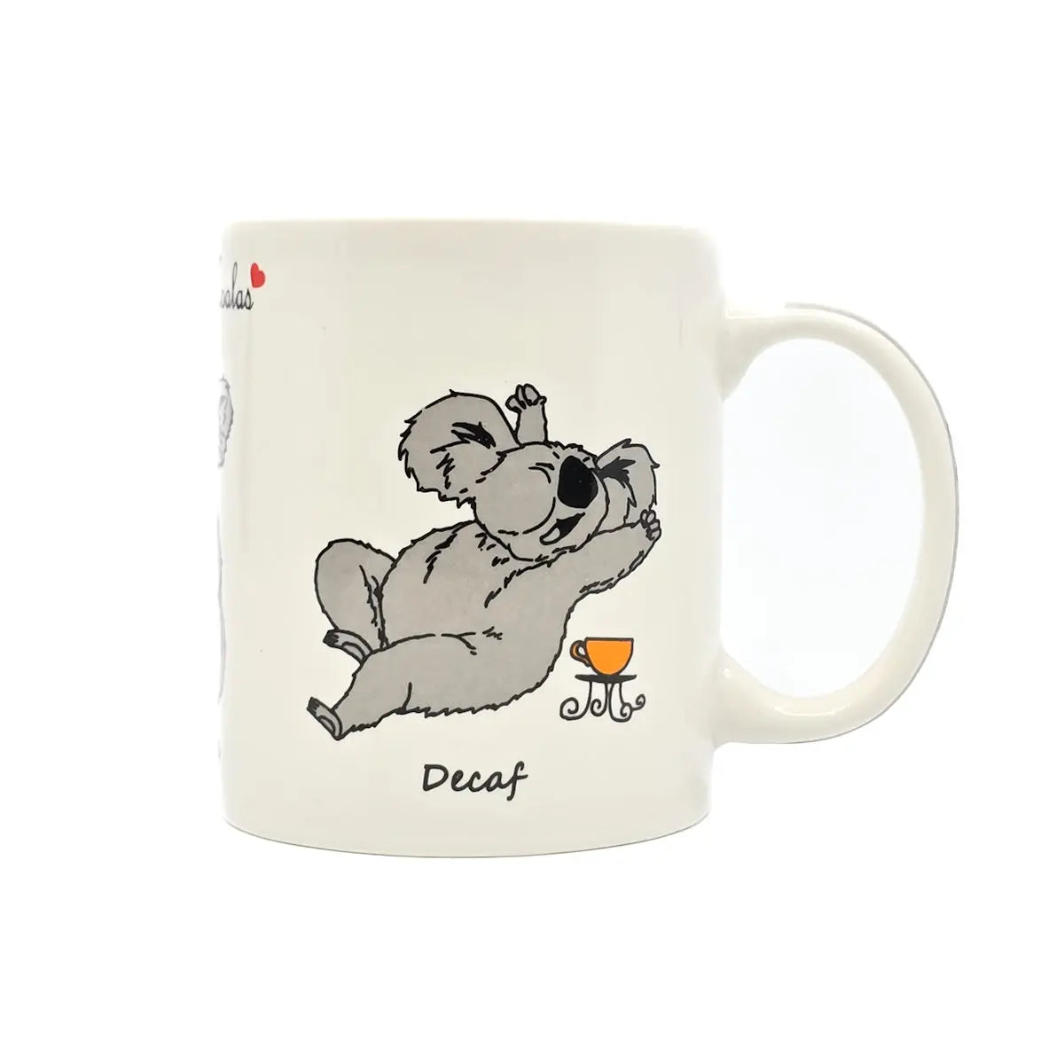 Caffeinated Koala Coffee Mug - Allanson Souvenirs