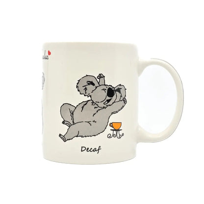 Caffeinated Koala Coffee Mug - Allanson Souvenirs