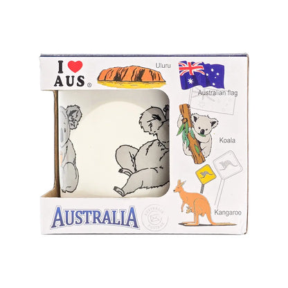 Caffeinated Koala Coffee Mug - Allanson Souvenirs