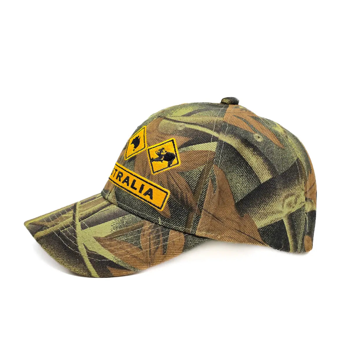 Camouflage Australia Road Sign Baseball Cap - Allanson Souvenirs