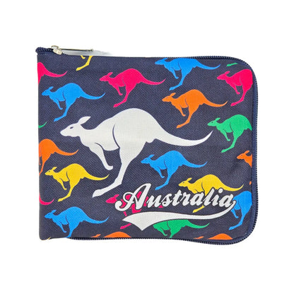 Colourful Kangaroo Foldable Shopping Bag Allanson Souvenirs