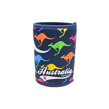 Colourful Kangaroo Stubby Holder Allanson Souvenirs