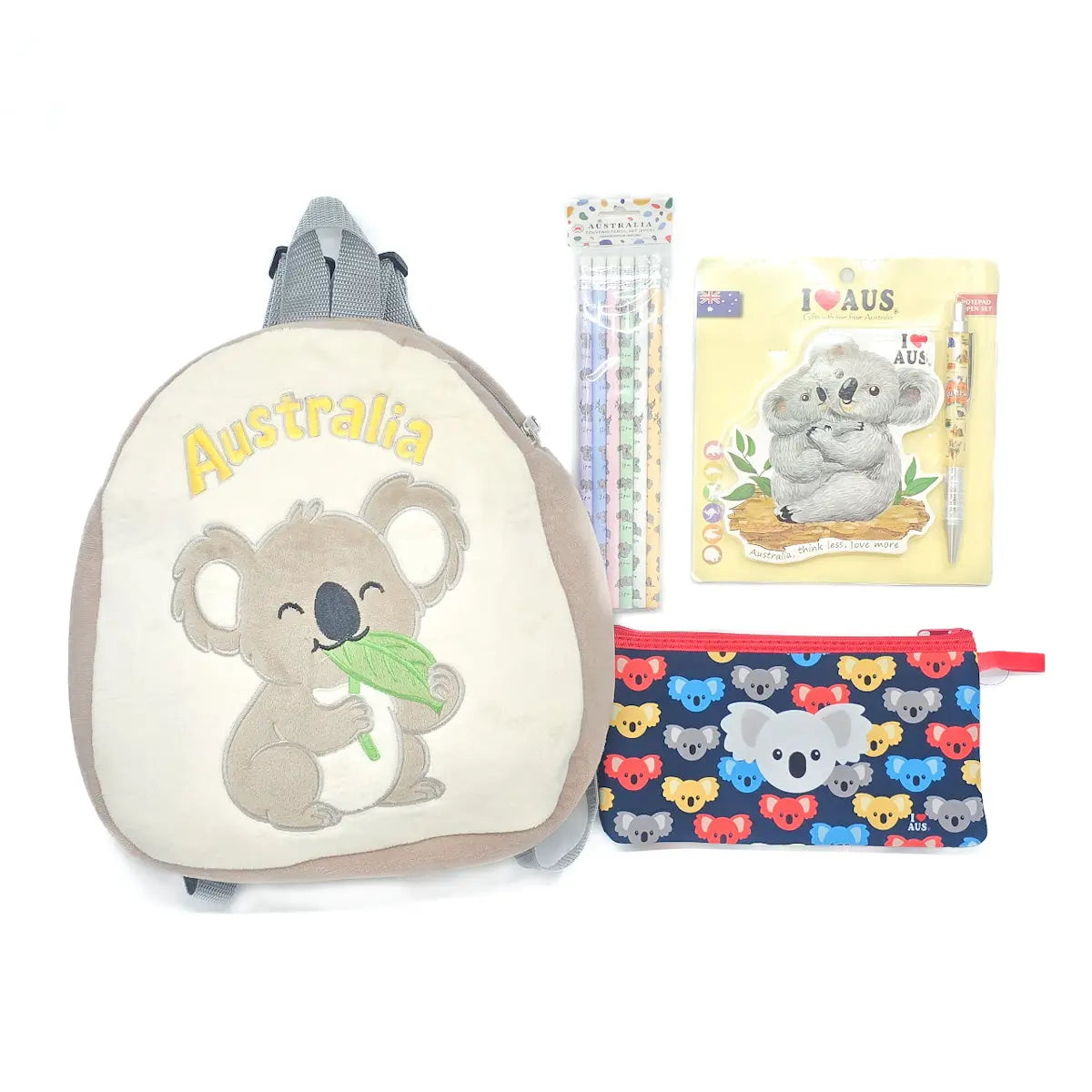 Cute Koala Backpack Gift Set - Allanson Souvenirs