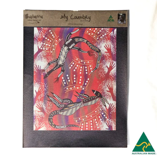 Desert Totems Print Aboriginal Designed Allanson Souvenirs
