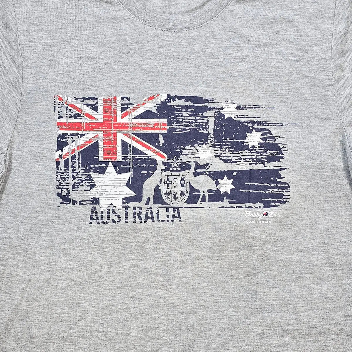 Distressed Flag Coat of Arms T-Shirt - Allanson Souvenirs