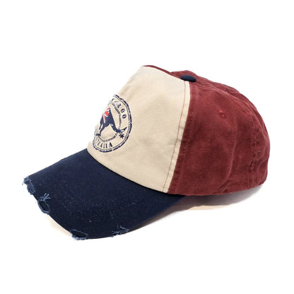 Distressed Look Kangaroo Baseball Cap - Allanson Souvenirs