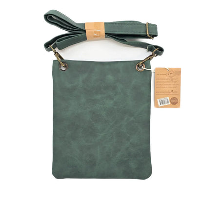 Emerald Two Zip Suede Travel Bag Allanson Souvenirs