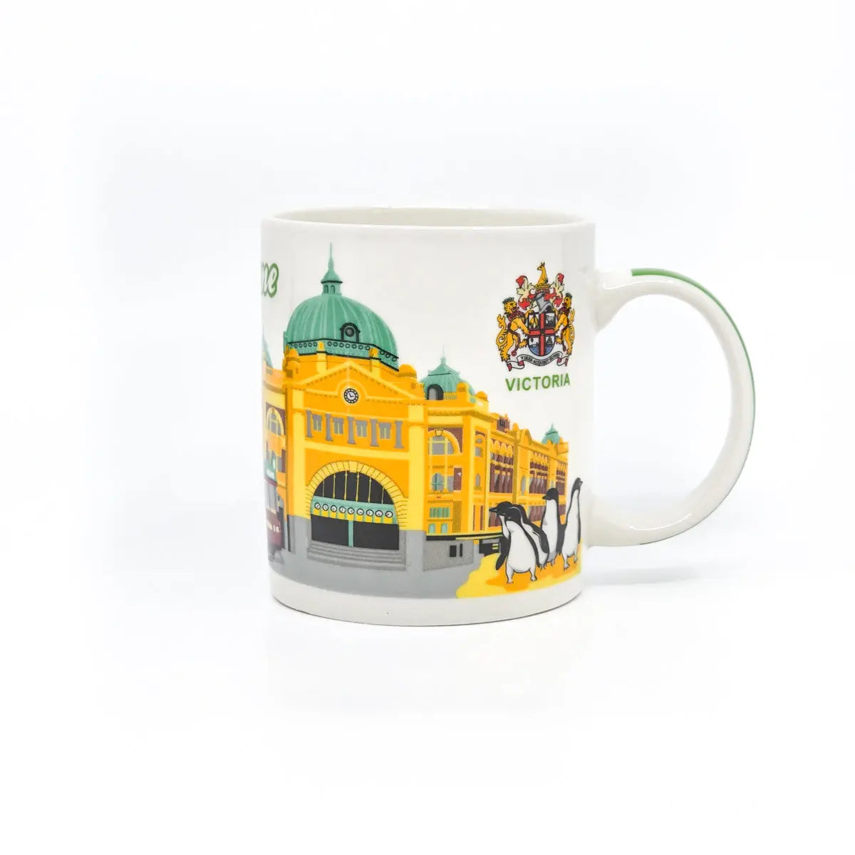Flinders Street Melbourne Coffee Mug - Allanson Souvenirs