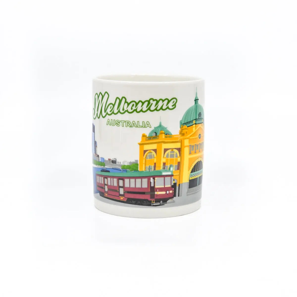 Flinders Street Melbourne Coffee Mug - Allanson Souvenirs