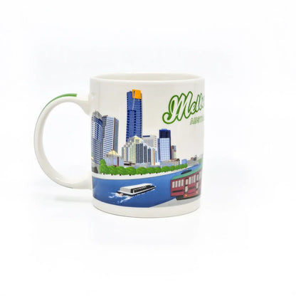 Flinders Street Melbourne Coffee Mug - Allanson Souvenirs