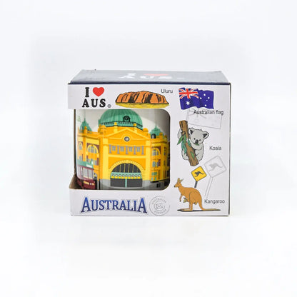 Flinders Street Melbourne Coffee Mug - Allanson Souvenirs
