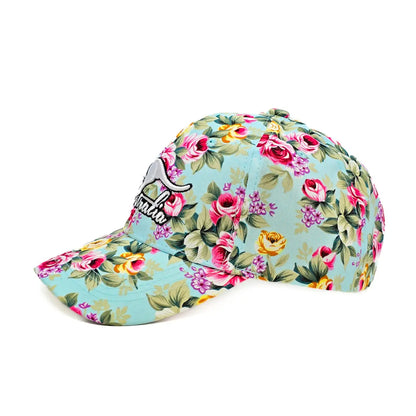 Floral Kangaroo Baseball Cap - Allanson Souvenirs