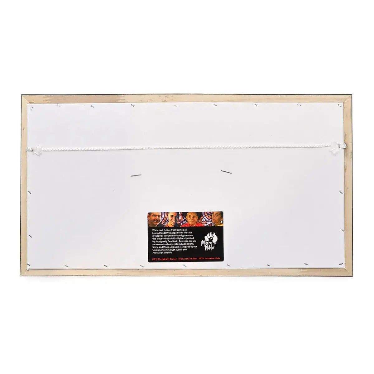 Framed Authentic Hand-Painted Boomerang - Allanson Souvenirs