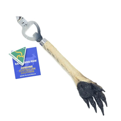 Genuine Kangaroo Paw Can/Bottle Opener - Allanson Souvenirs