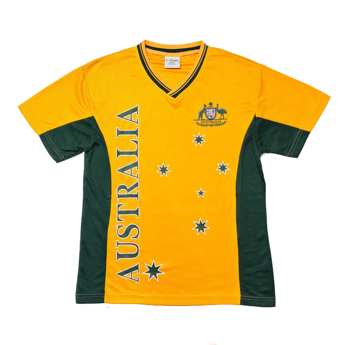 Gold Southern Cross Soccer Top - Allanson Souvenirs 
