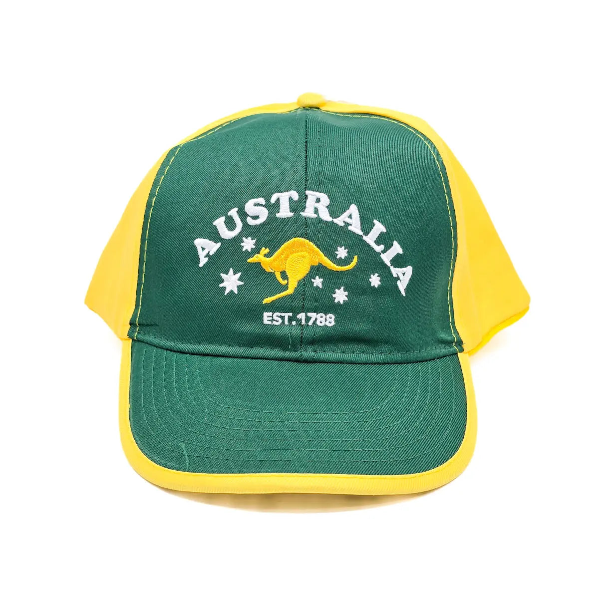 Green and Gold Lightweight Baseball Cap - Allanson Souvenirs
