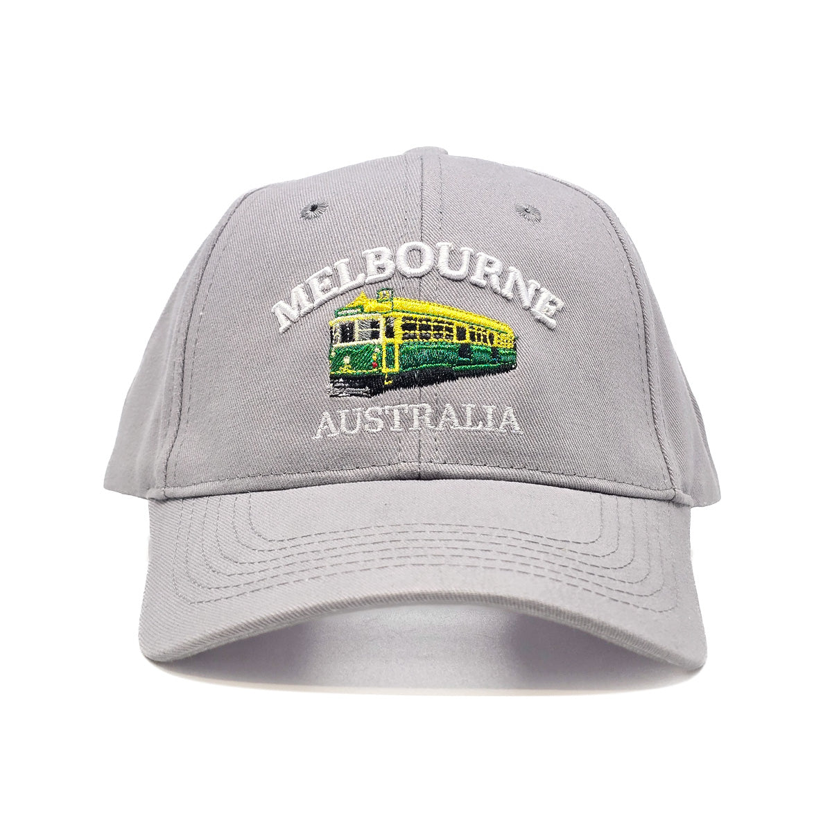 Grey Melbourne Tram Baseball Cap - Allanson Souvenirs